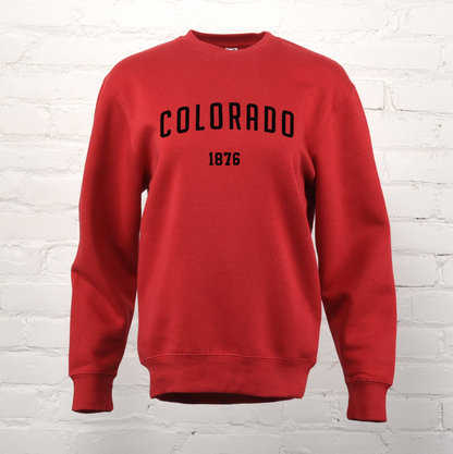 Colorado 1876 Unisex Premium Crewneck