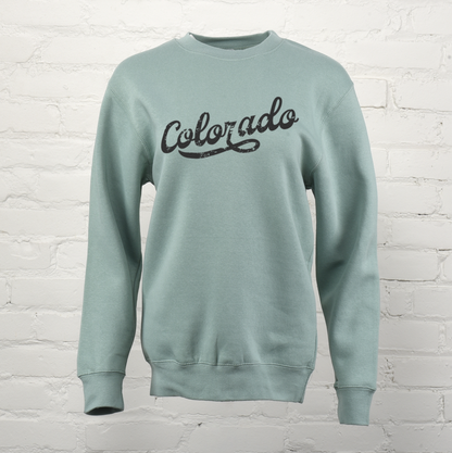 Colorado Distressed Unisex Premium Crewneck