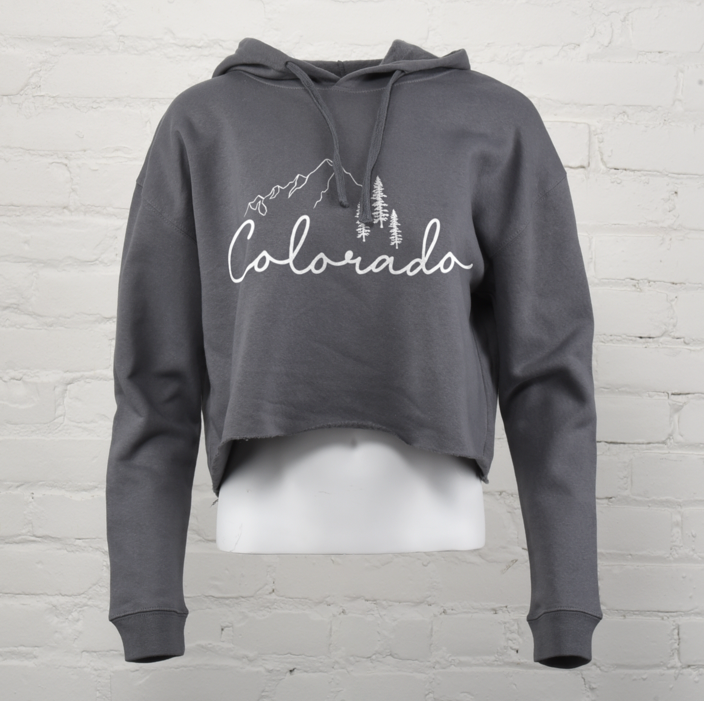 Colorado Bells Crop Hoodie