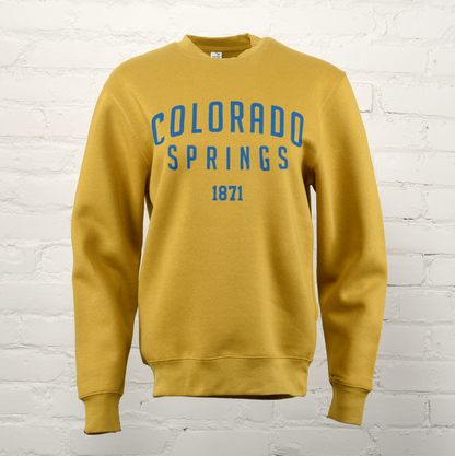 Colorado Springs 1871 Premium Crewneck Sweatshirt