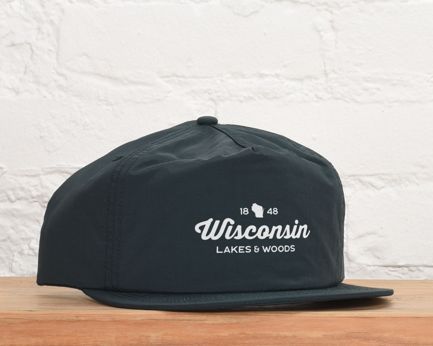Wisconsin Lakes and Woods Surf Cap