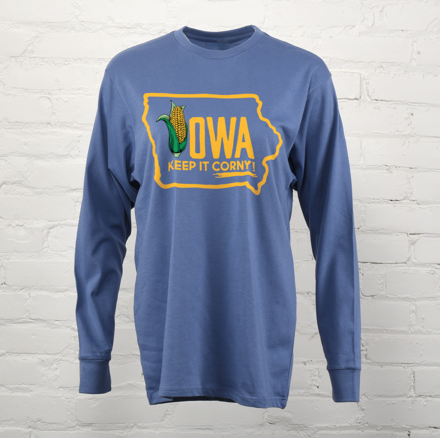 Iowa Corny Unisex Long Sleeve Tee