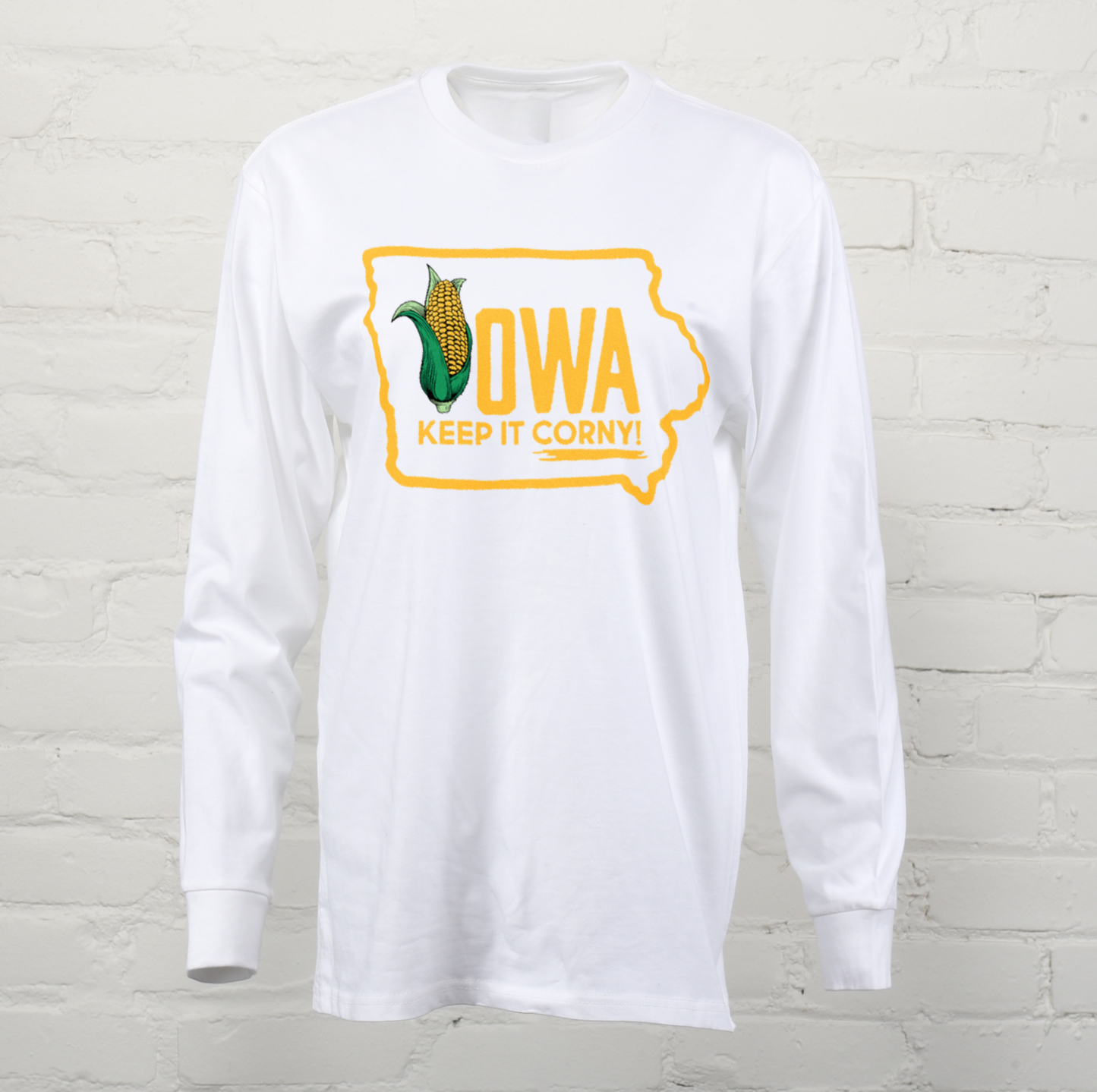 Iowa Corny Unisex Long Sleeve Tee