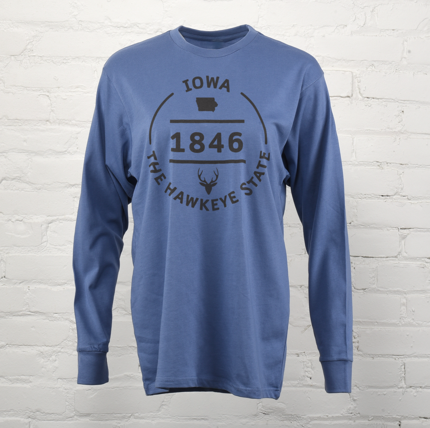 Iowa Hawkeye State Unisex Long Sleeve Tee