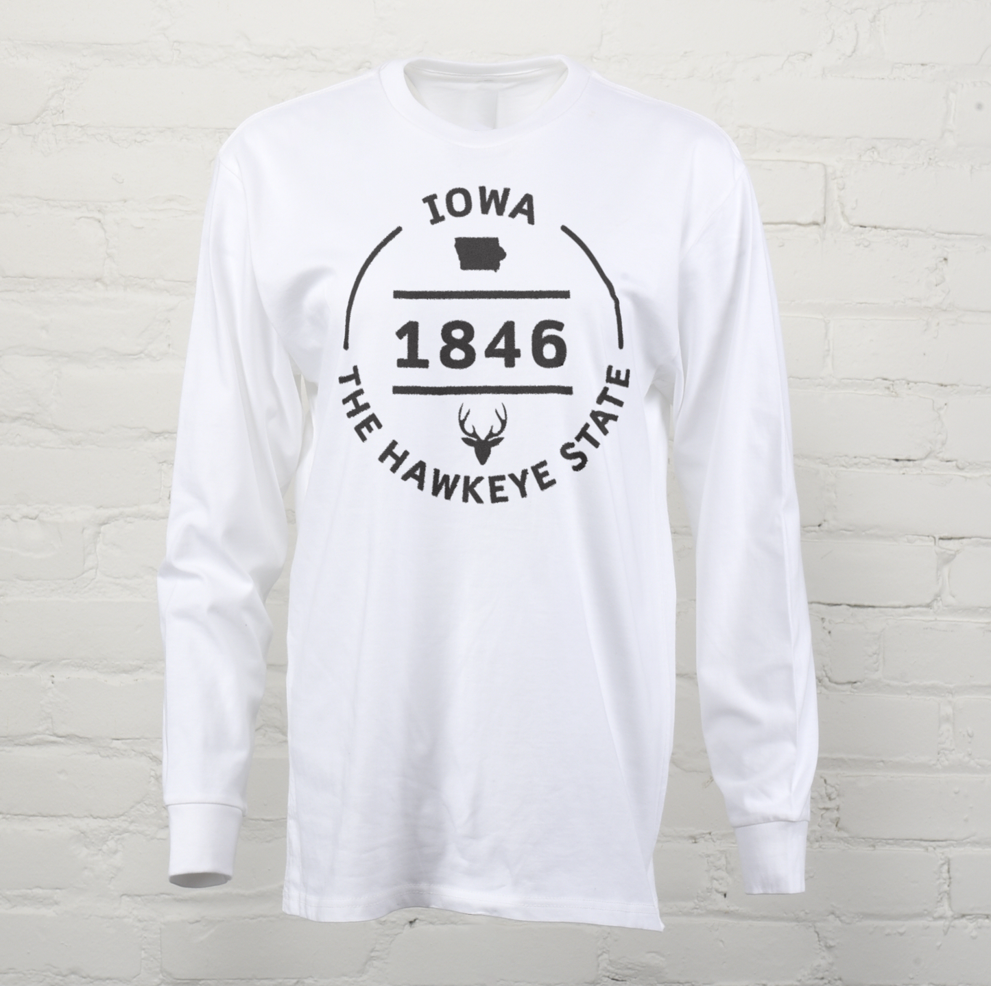 Iowa Hawkeye State Unisex Long Sleeve Tee