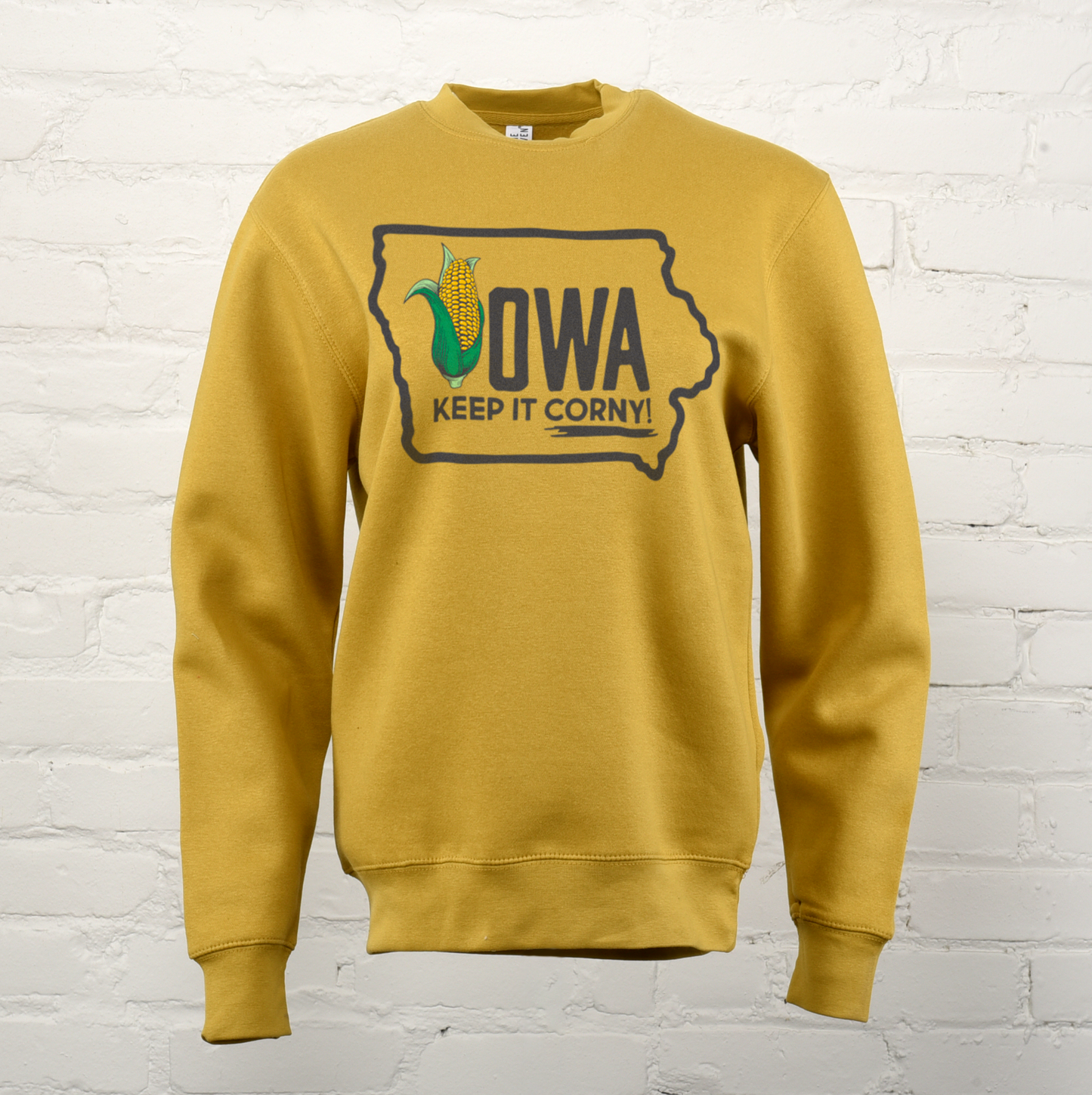 Iowa Corny Unisex Premium Crewneck