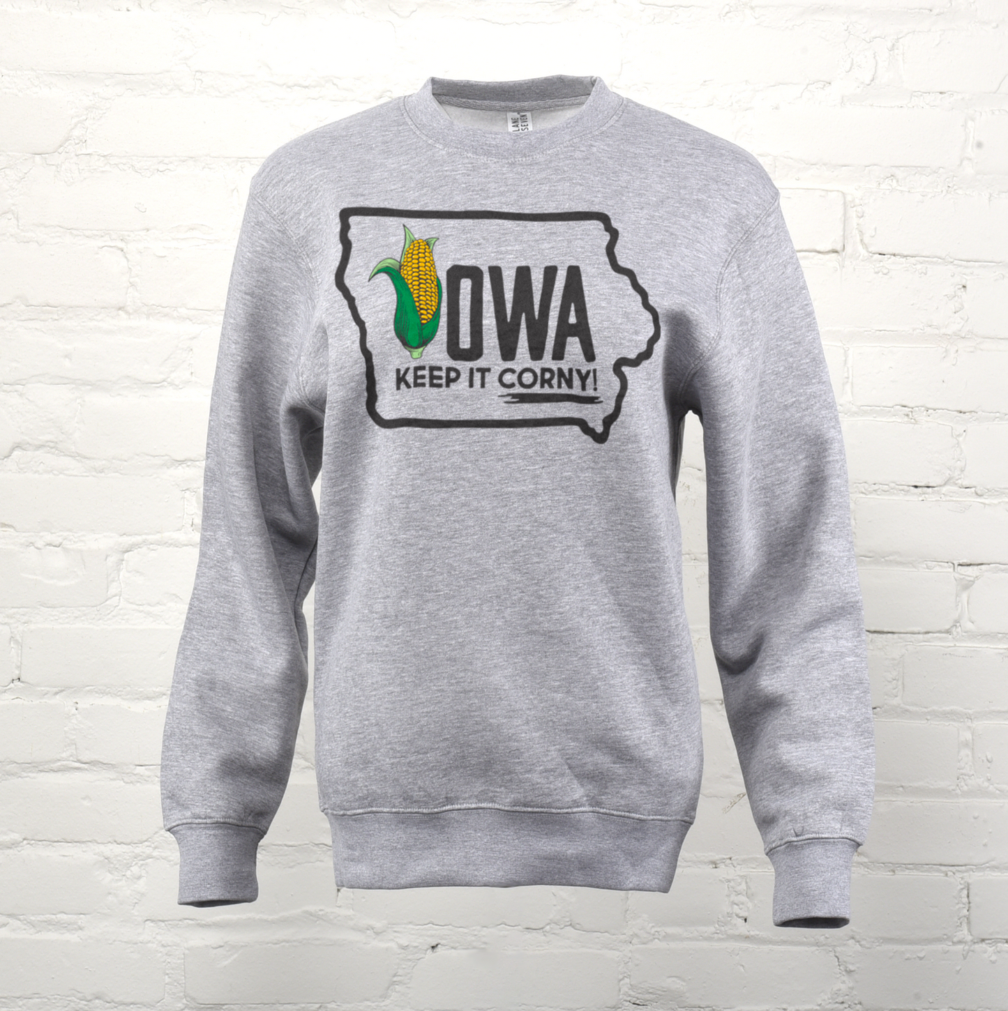 Iowa Corny Unisex Premium Crewneck