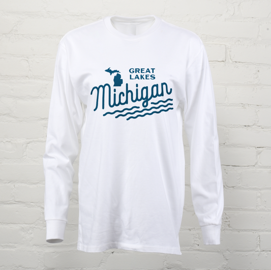 Michigan Great Lakes Unisex Long Sleeve