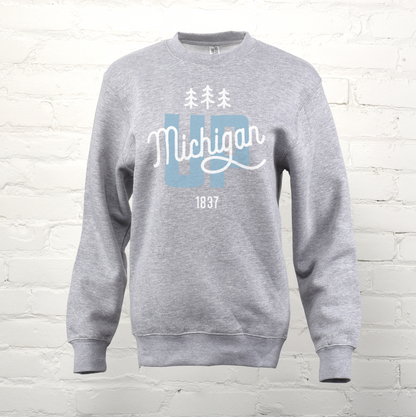 Michigan 1837 Unisex Premium Crewneck