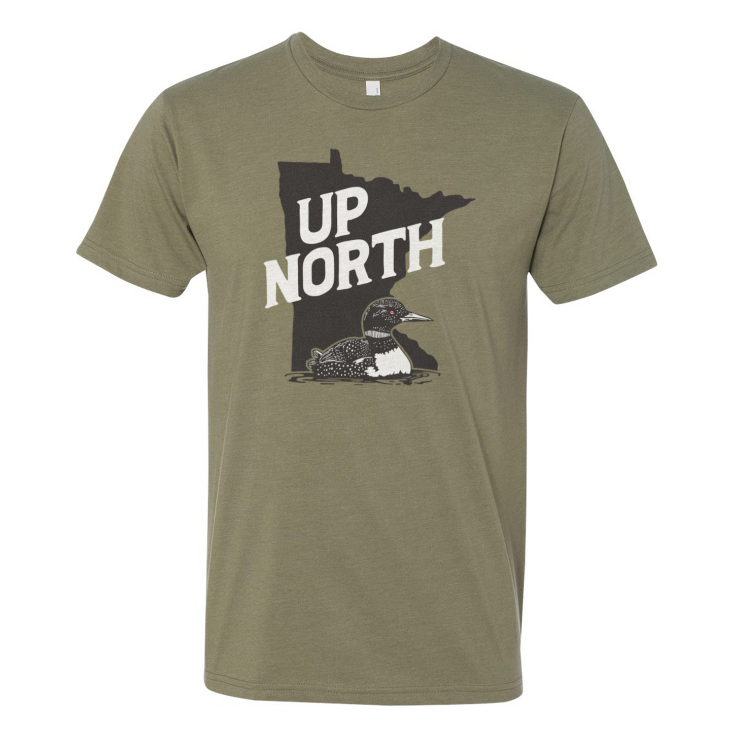 Minnesota Up North Loon Unisex Tee