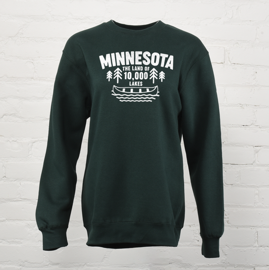 Minnesota 10K Lakes Unisex Crewneck