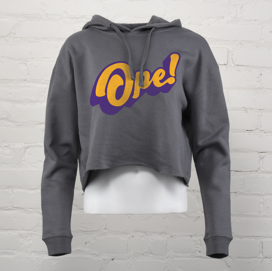 Minnesota Ope! Crop Hoodie