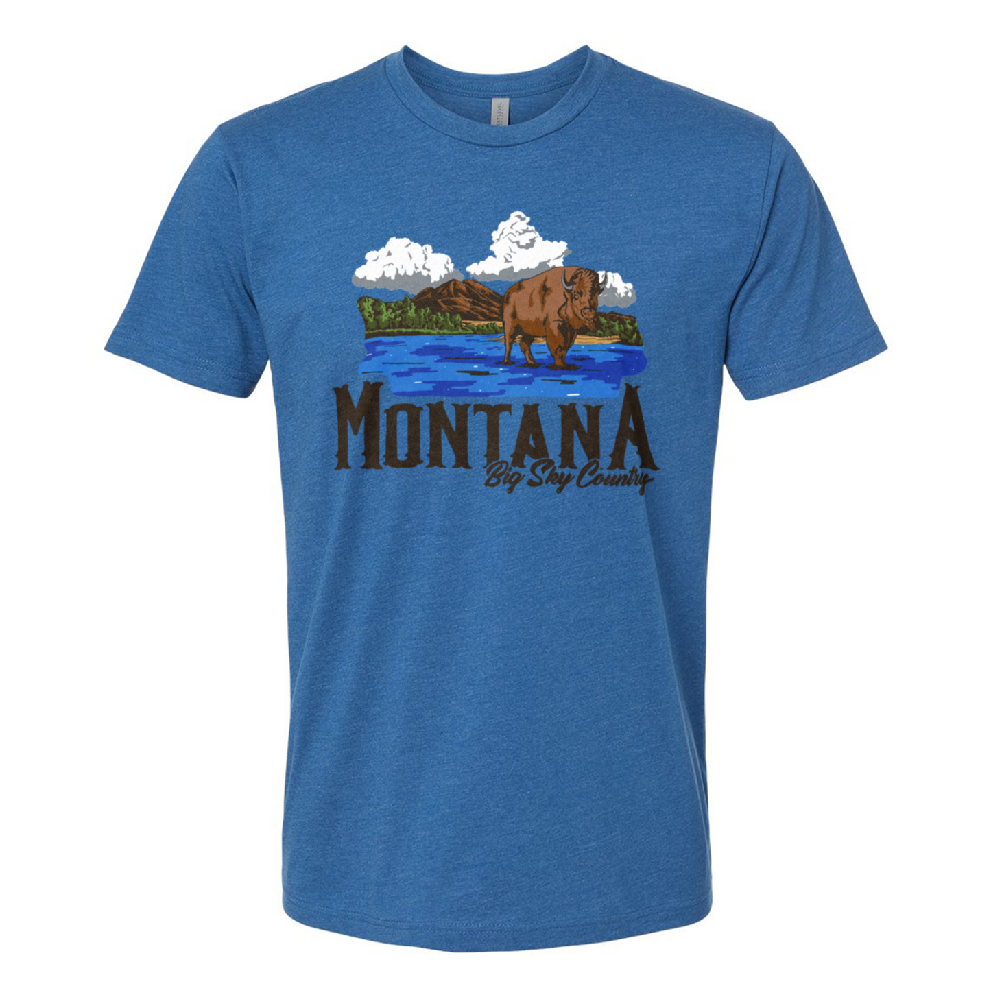 Montana Big Sky Bison Unisex T-Shirt