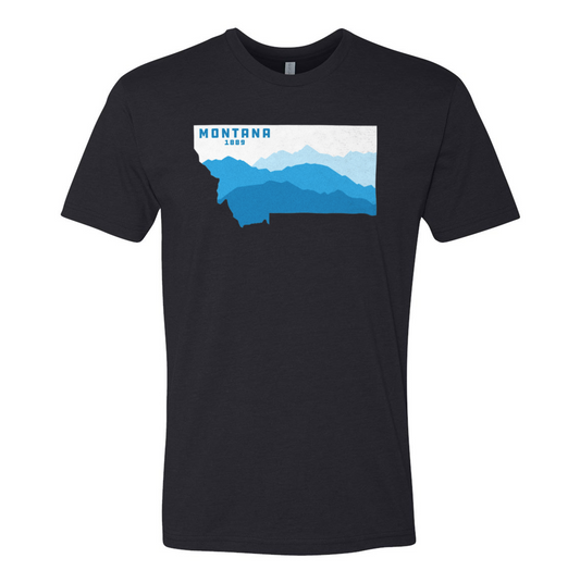 Montana Mountain Progession Unisex T-Shirt