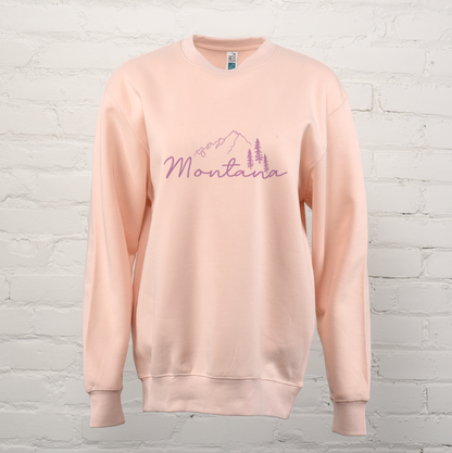 Montana Foothills Unisex Premium Crewneck