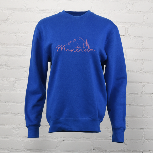 Montana Foothills Unisex Premium Crewneck