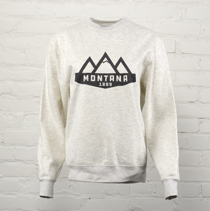 Montana Mountains Unisex Premium Crewneck