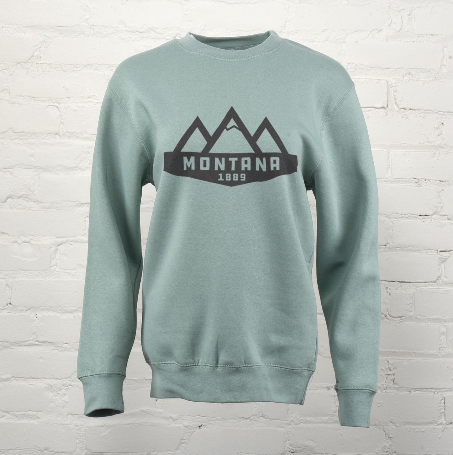 Montana Mountains Unisex Premium Crewneck