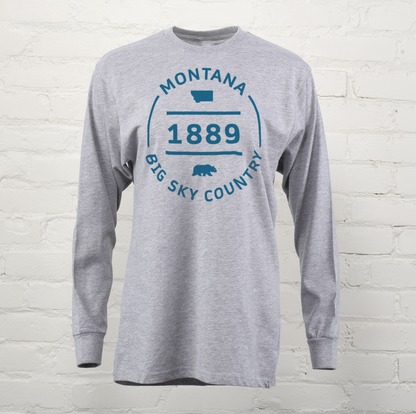 Montana Big Sky Country Unisex Long Sleeve Tee