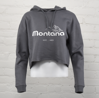 Montana Bells Crop Hoodie