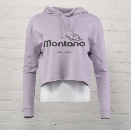 Montana Bells Crop Hoodie