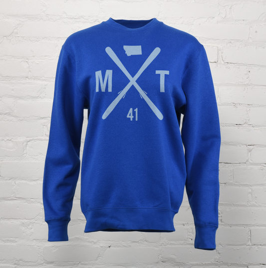 Montana Skis Unisex Premium Crewneck Sweatshirt