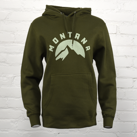 Montana Mtn Arch Unisex Hoodie