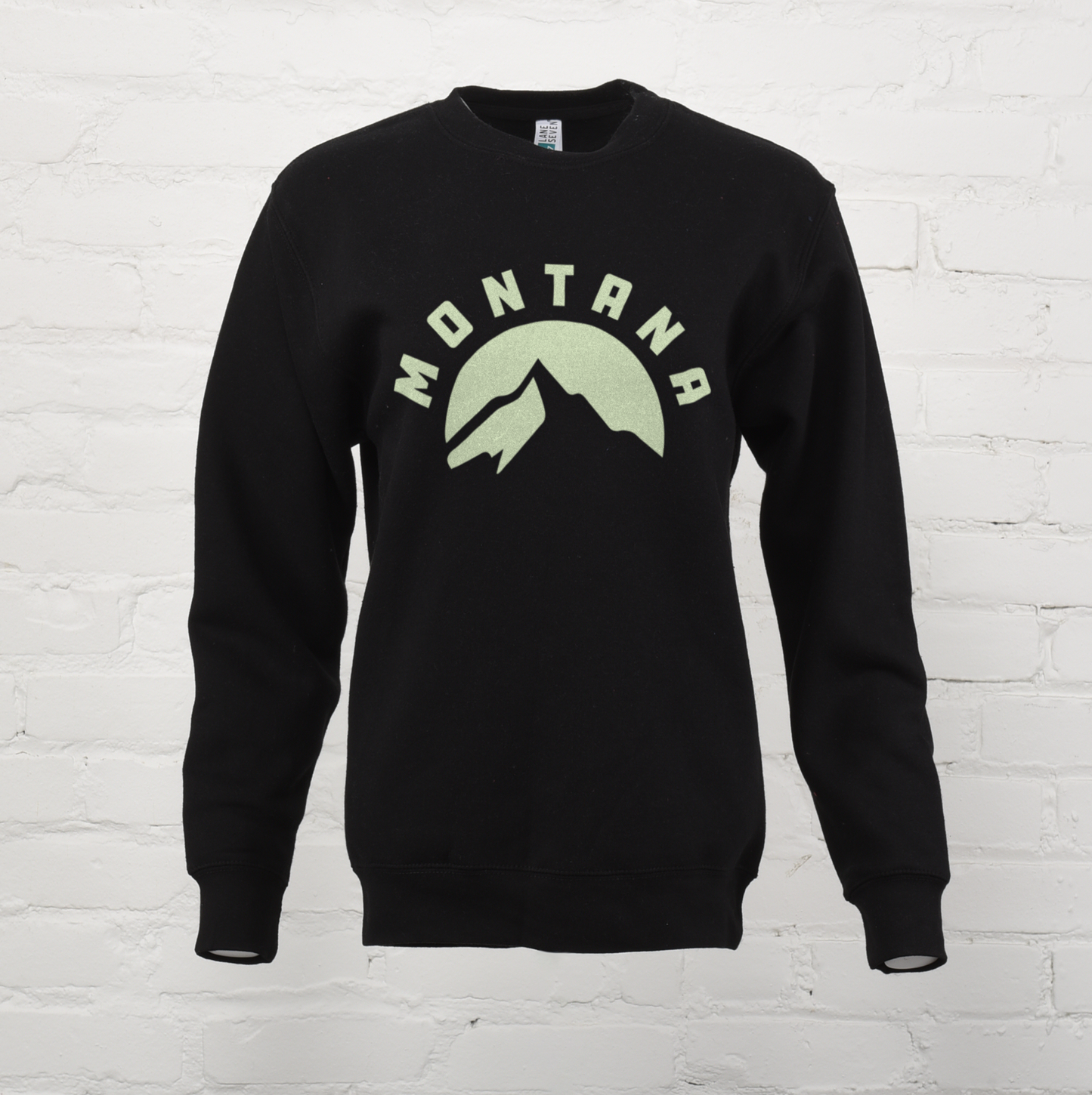 Montana Mtn Arch Premium Crewneck Sweatshirt