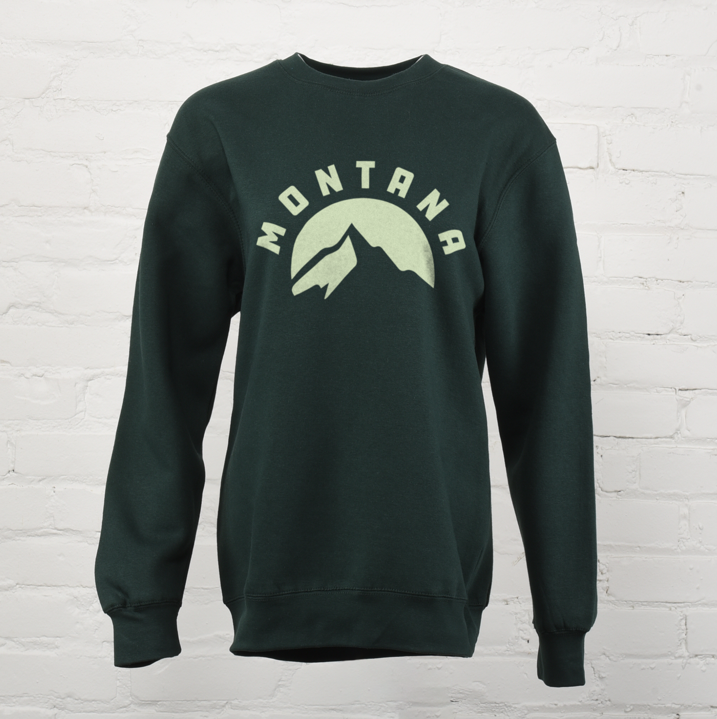 Montana Mtn Arch Premium Crewneck Sweatshirt