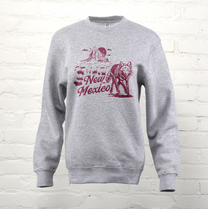 New Mexico Coyote Unisex Premium Crewneck