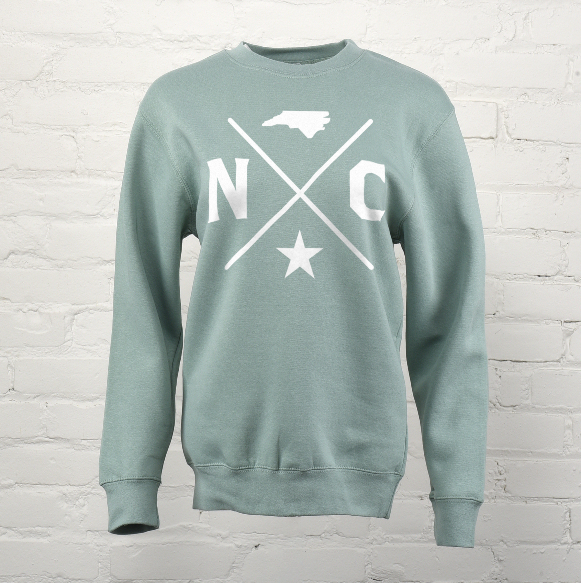 North Carolina Blue Ridge Premium Crewneck – Classic State
