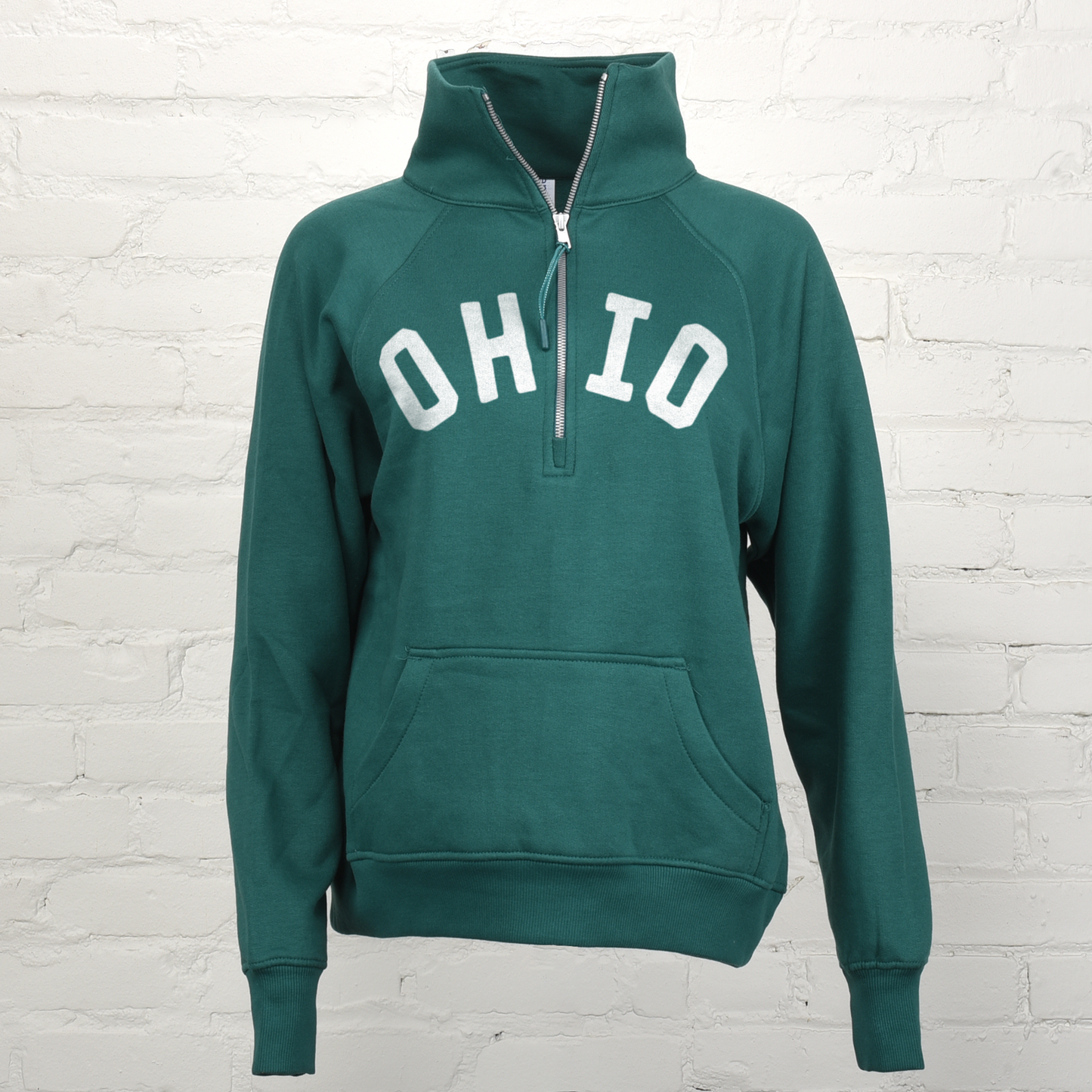 Ohio Boxy 1/2 Zip Sweatshirt