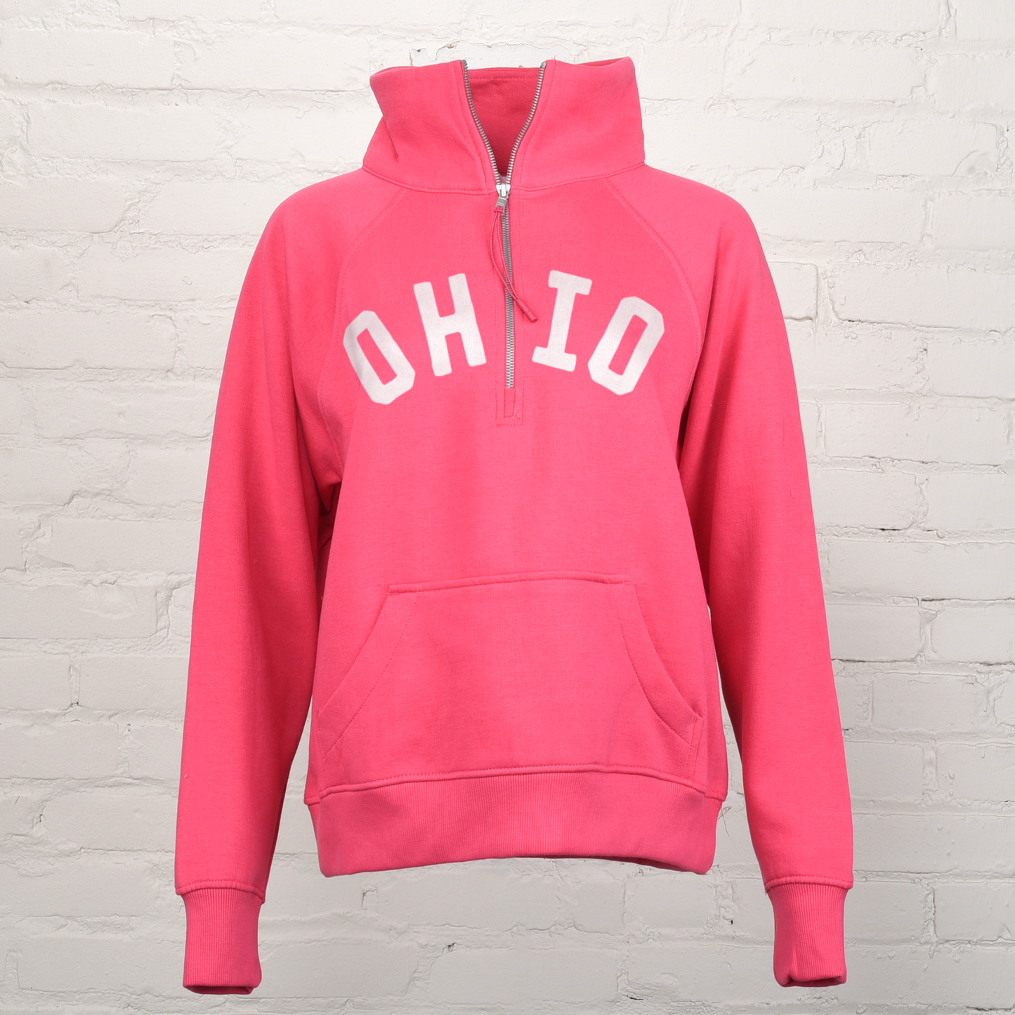 Ohio Boxy 1/2 Zip Sweatshirt