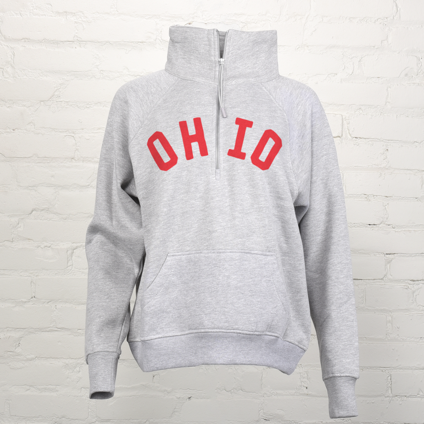 Ohio Boxy 1/2 Zip Sweatshirt