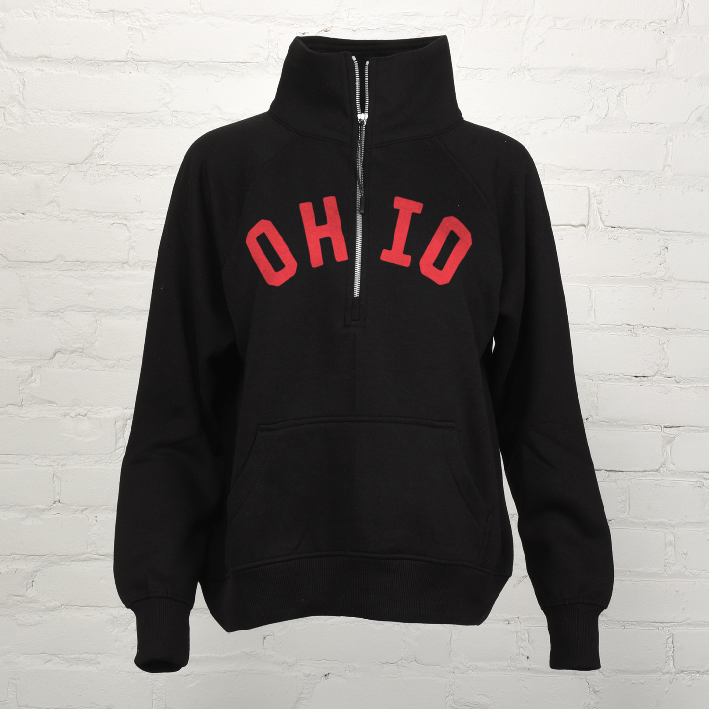 Ohio Boxy 1/2 Zip Sweatshirt