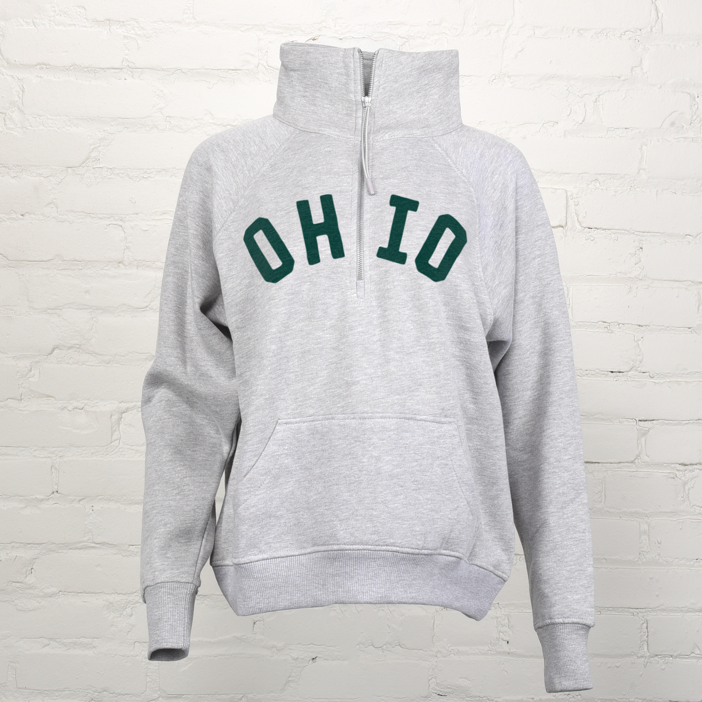Ohio Boxy 1/2 Zip Sweatshirt
