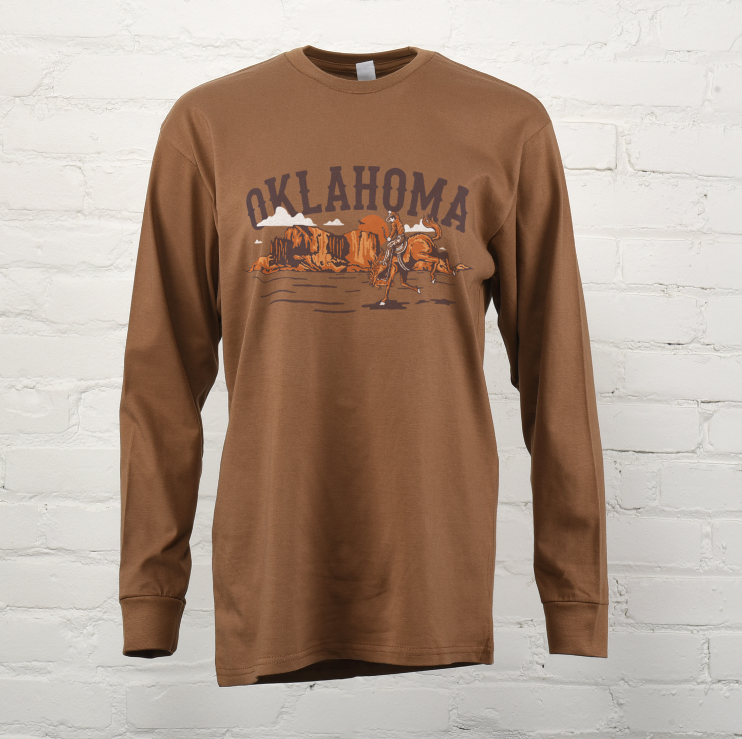 Oklahoma Cowboy Unisex Long Sleeve Tee