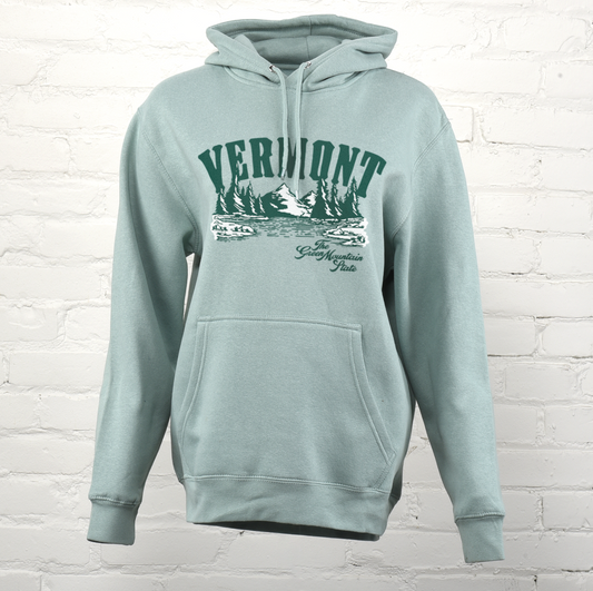 Vermont Green Mountains Unisex Premium Hoodie