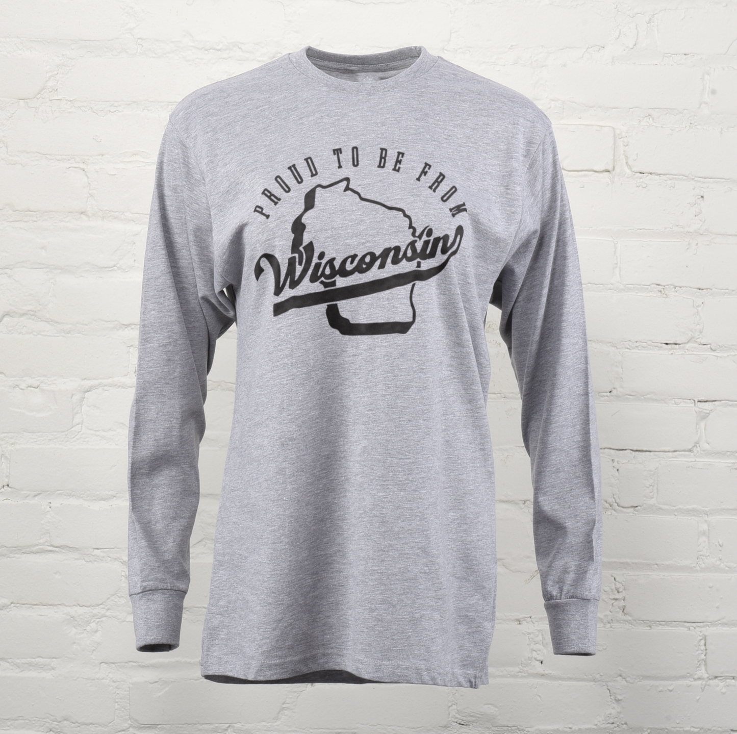 Wisconsin Proud to Be Unisex Long Sleeve