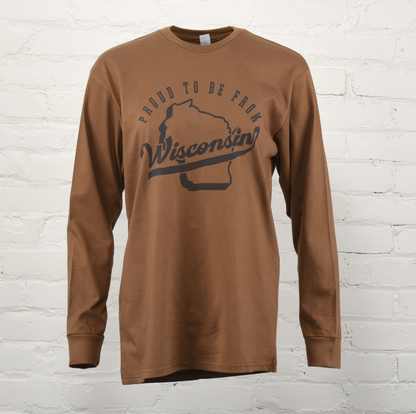 Wisconsin Proud to Be Unisex Long Sleeve