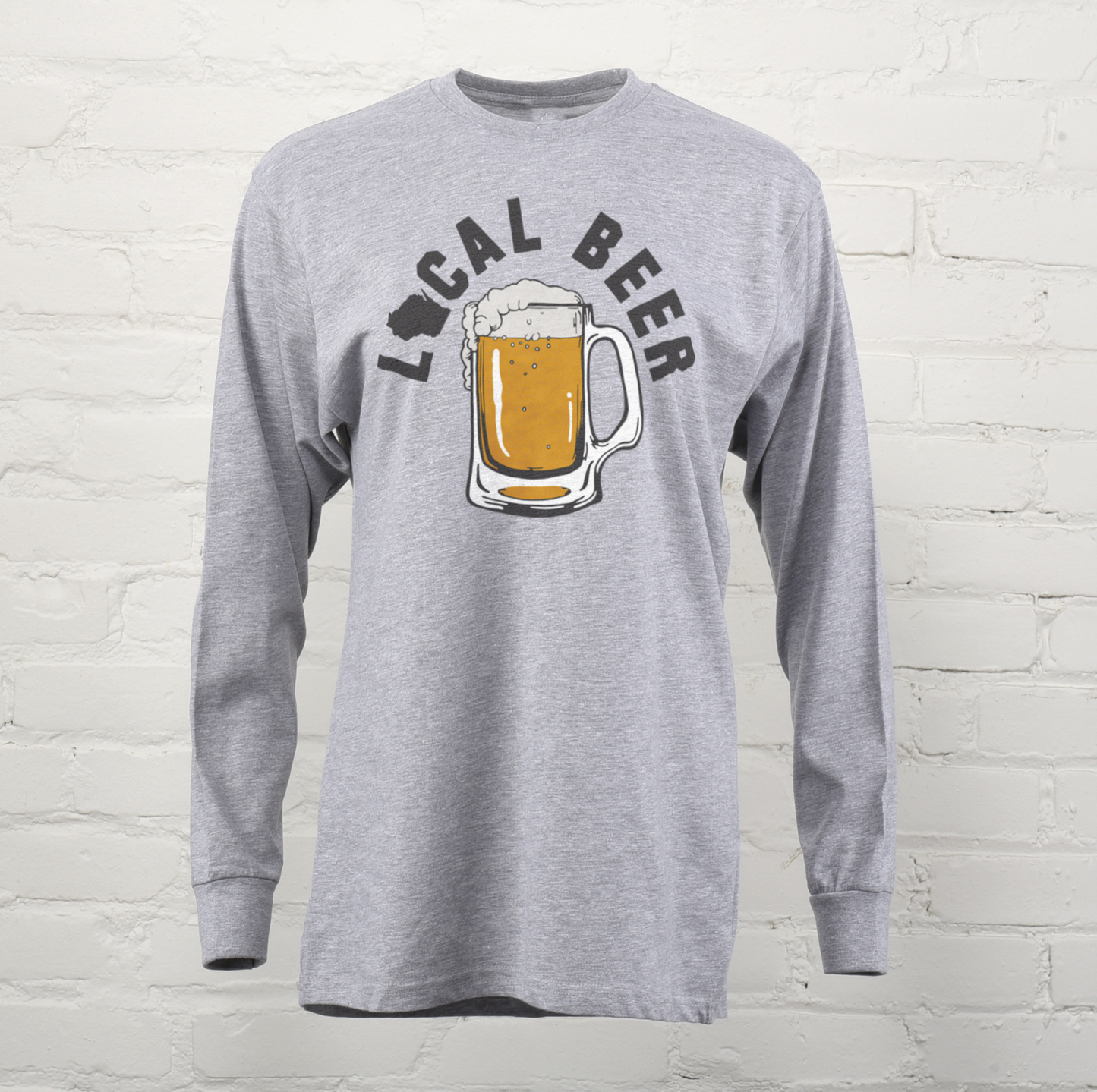 Wisconsin Local Beer Unisex Long Sleeve