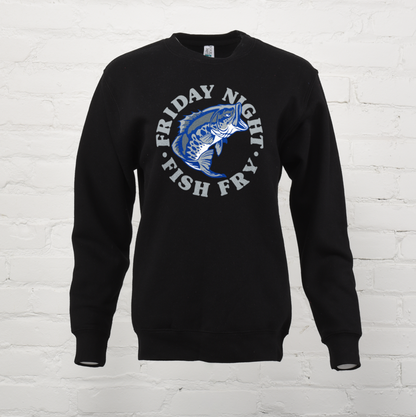 Wisconsin Friday Night Fish Fry Unisex Premium Crewneck