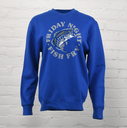 Wisconsin Friday Night Fish Fry Unisex Premium Crewneck