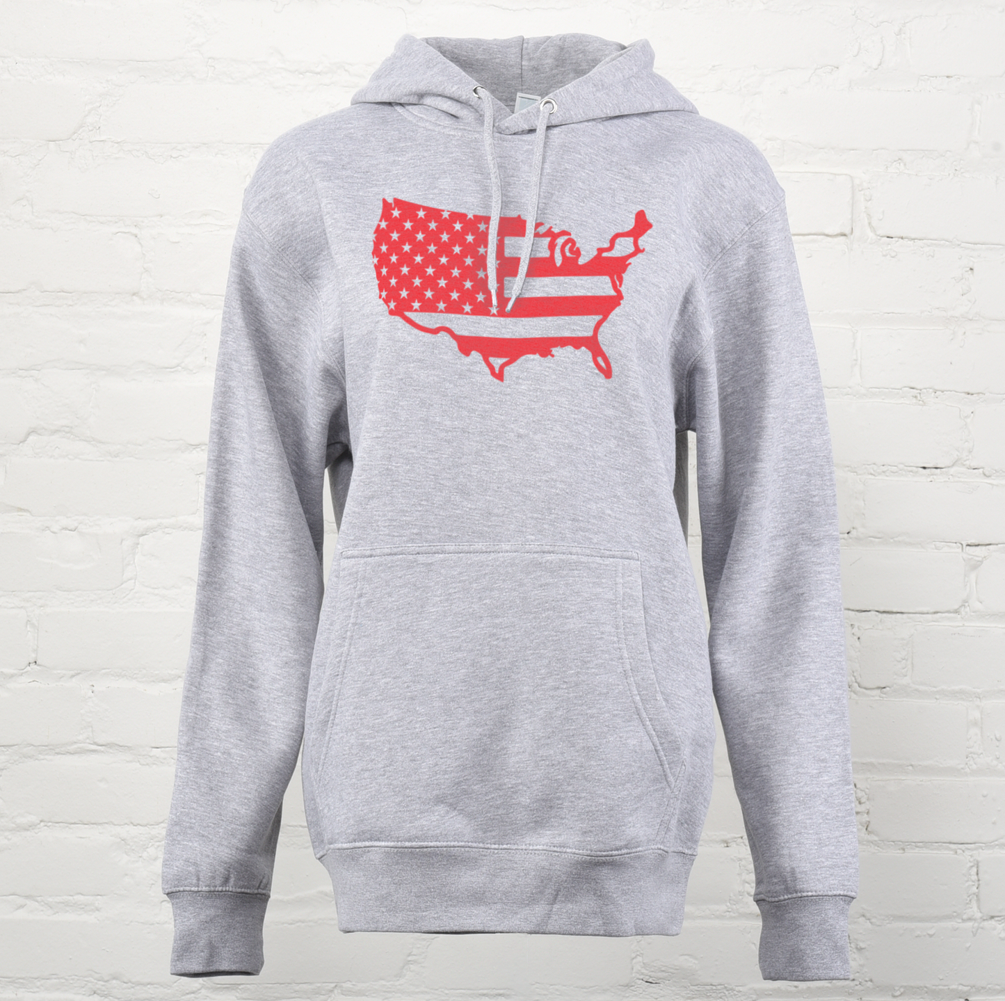 USA Outline Unisex Premium Hoodie