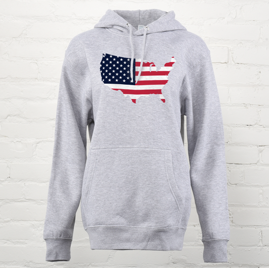 USA Stars & Stripes Unisex Premium Hoodie