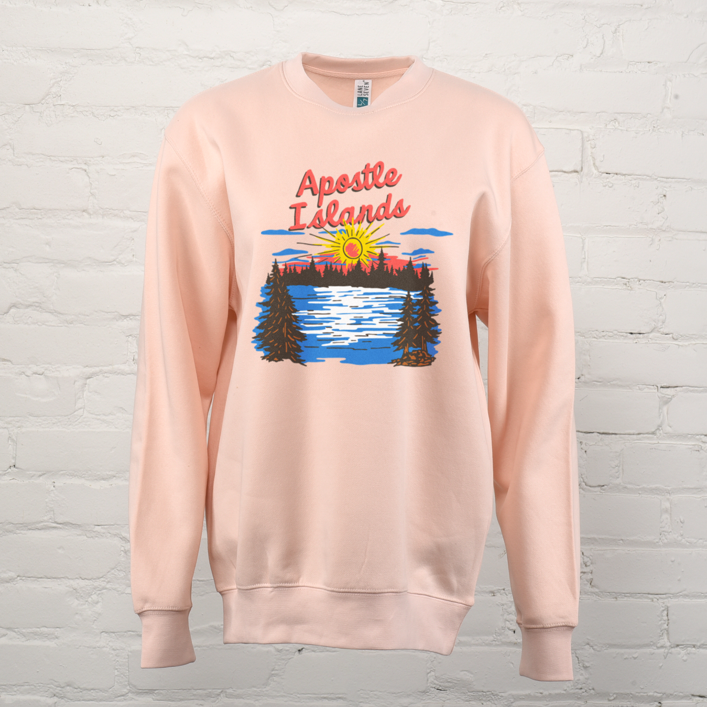 Sunset Lake Custom Unisex Crewneck