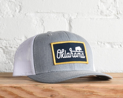 Oklahoma Buffalo Script Snapback