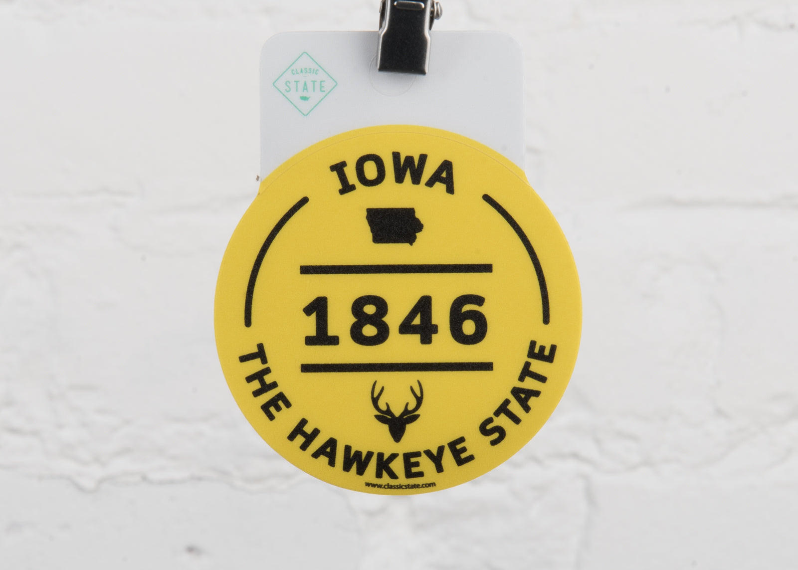 Iowa Deer Shack Sticker – Classic State