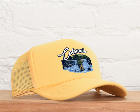 Colorado Fly Fishing Foam Snapback