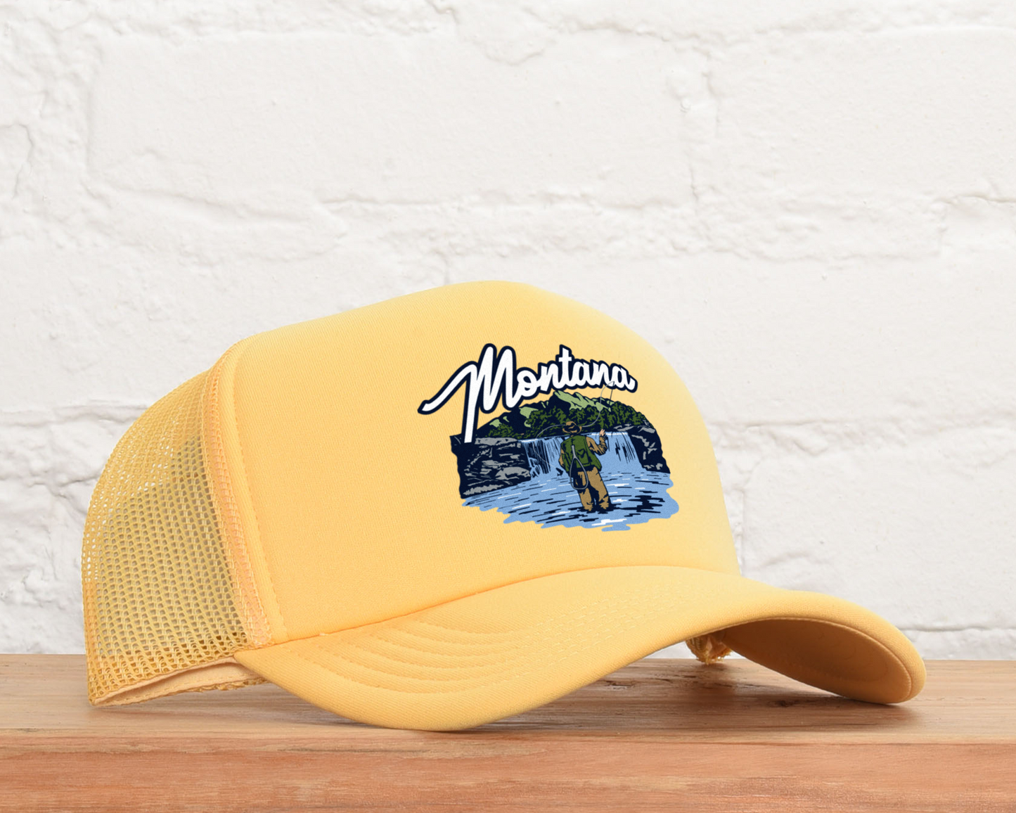 Montana Fly Fishing Foam Snapback